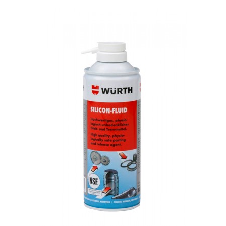 Uniwersalny spray silikonowy Fluid Spray Würth 400ml atest NSF