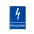 EG-tablica pionowa „Wyłączono” – znak elektryczny informacyjny