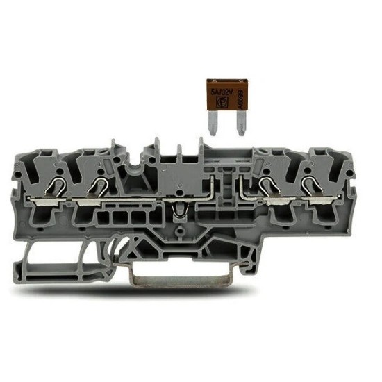 Złączka bezpiecznikowa,do pł. bezpiecz. samochodowych 2,5 mm