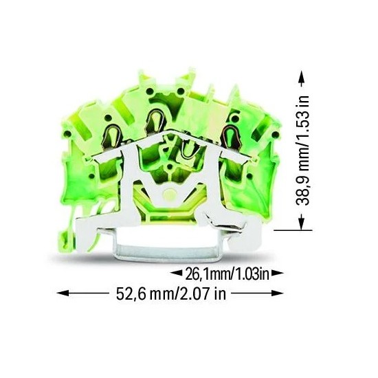 Złączka PE do zastosowań Ex e II 2,5 mm