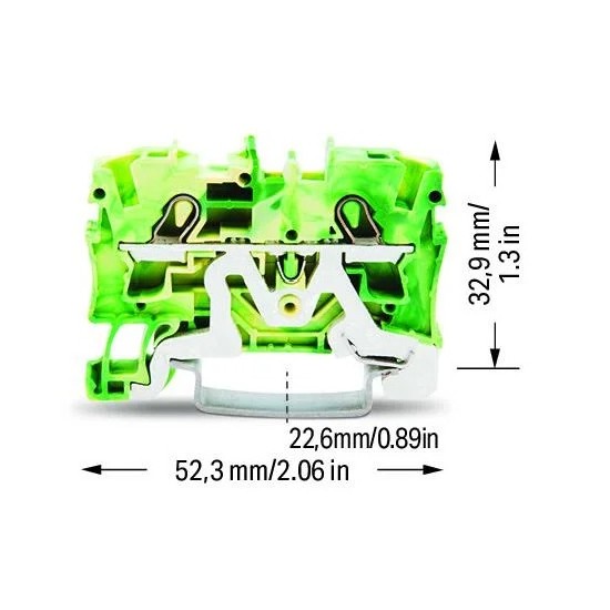 Złączka PE do zastosowań Ex e II 4 mm
