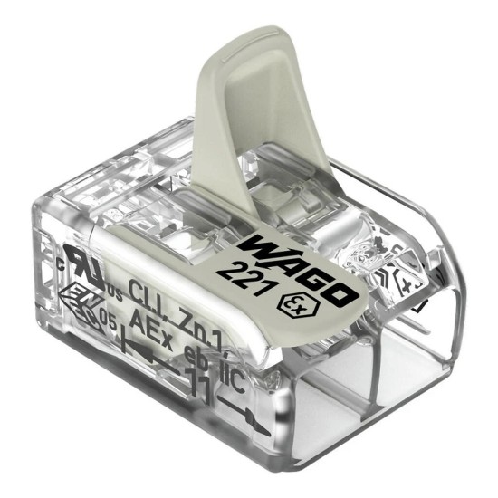 Złączka instalacyjna do zastosowań Ex e 2-przewodowa maks. 4 mm