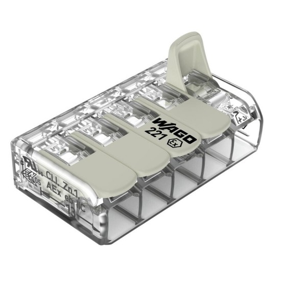 Złączka instalacyjna do zastosowań Ex e 5-przewodowa maks. 4 mm