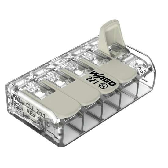 Złączka instalacyjna do zastosowań Ex e 5-przewodowa maks. 6 mm