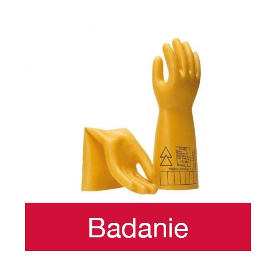Badanie - Rękawica elektroizolacyjna