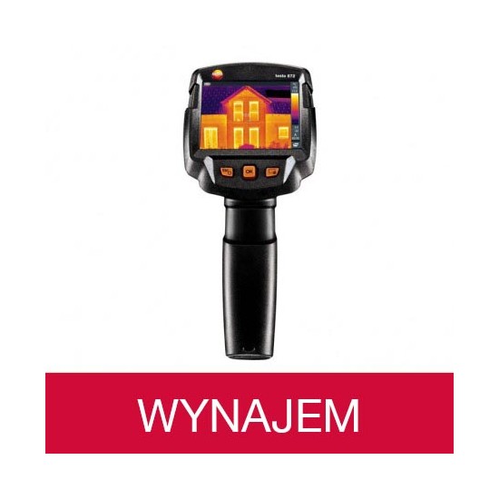 Kamera termowizyjna TESTO 872 - Wynajem