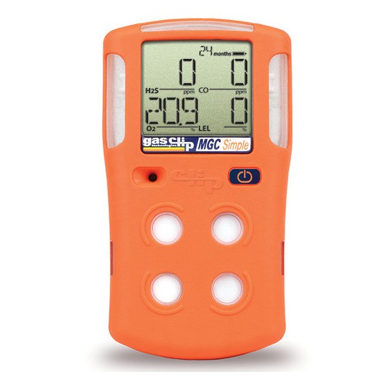 Detektor wielogazowy CH4, O2, H2S, CO MULTI GAS CLIP SIMPLE