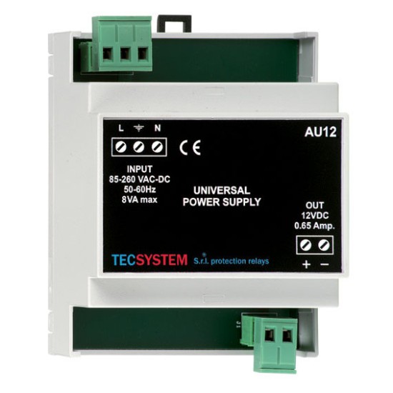 Zasilacz AU12 / zasilacz AU24 TECSYSTEM S.r.l.