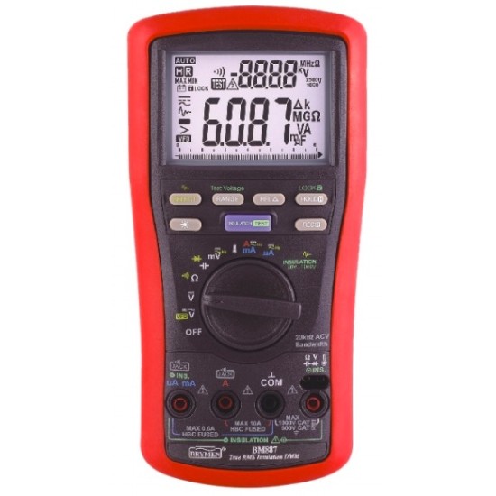 Multimetr BM887 TRMS VFD Temp rezystancja izolacji 50-1000V Brymen