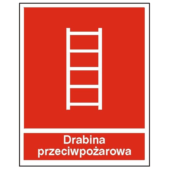 EG-tablice "Drabina pożarowa"