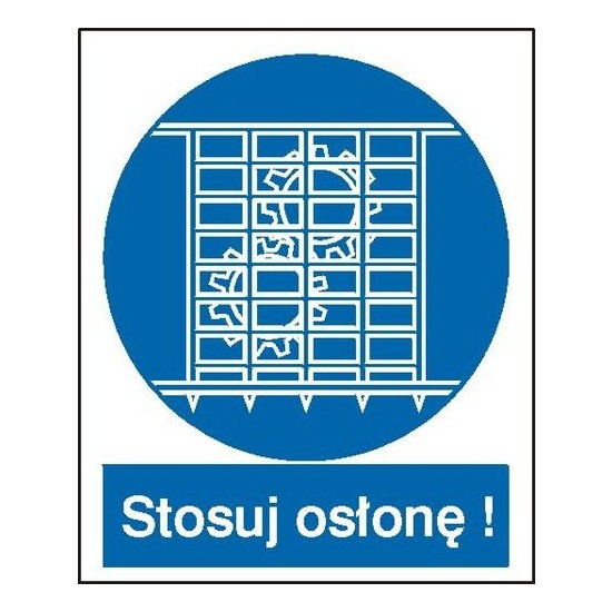 EG-tablice "Nakaz stosowania osłony"