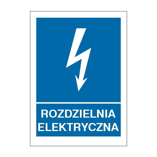 EG-tablice magnetyczna "ROZDZIELNIA ELEKTRYCZNA"
