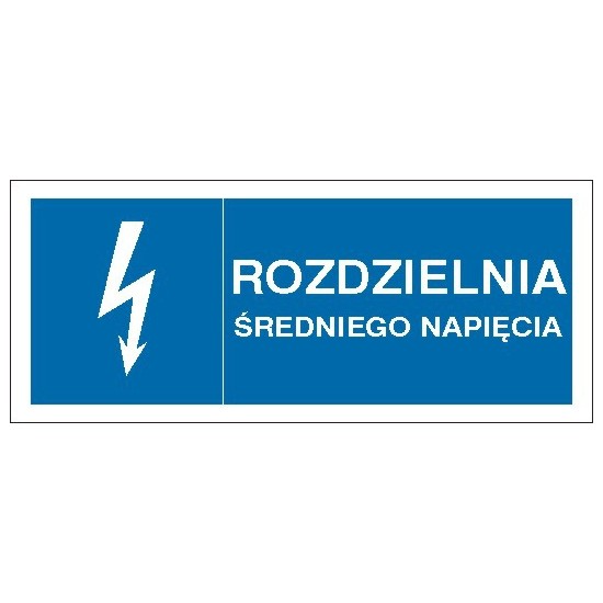 EG-tablice "Rozdzielnia średniego napiecia"