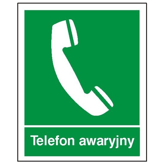 EG-tablice "Telefon awaryjny"