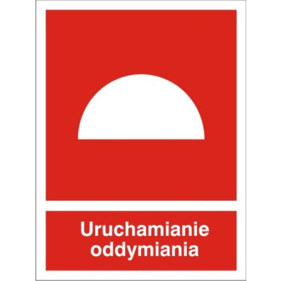 EG-tablice "Uruchamianie oddymiania"