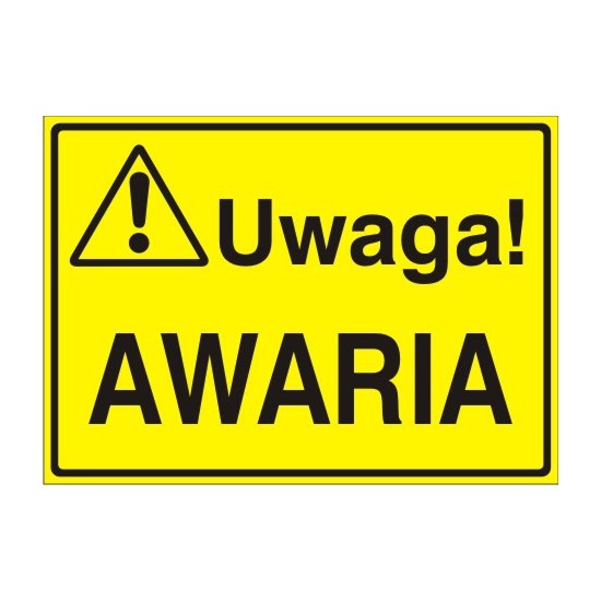 EG-tablice "Uwaga! Awaria"