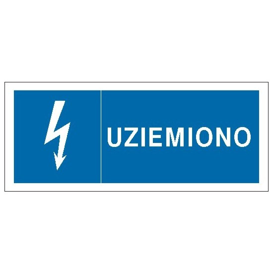 EG-tablice "Uziemiono"