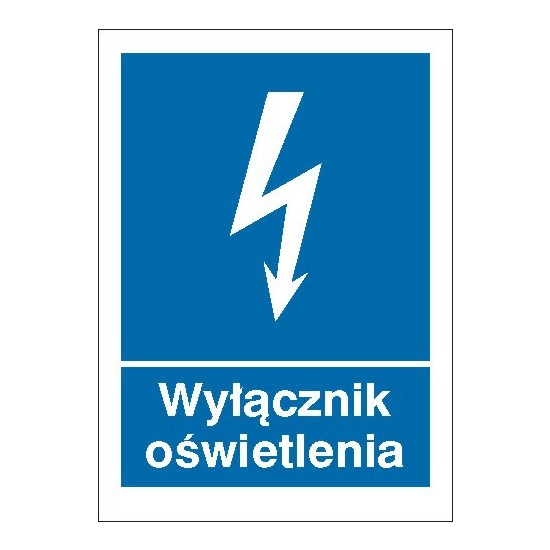 EG-tablice "Wyłącznik oświetlenia"