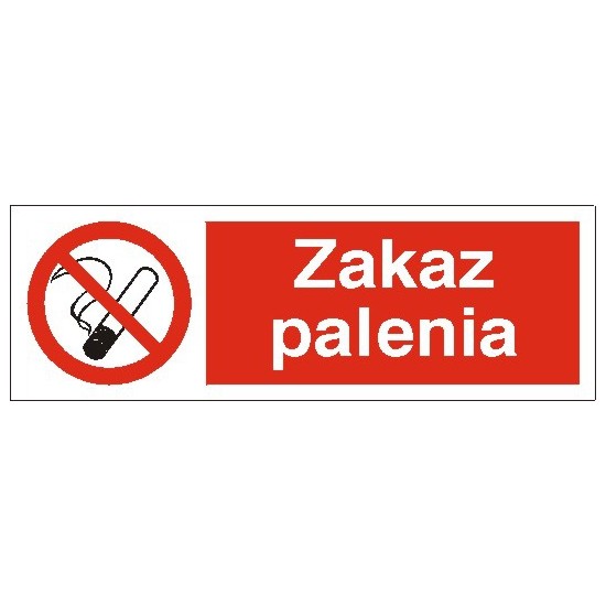 EG-tablice "Zakaz palenia"
