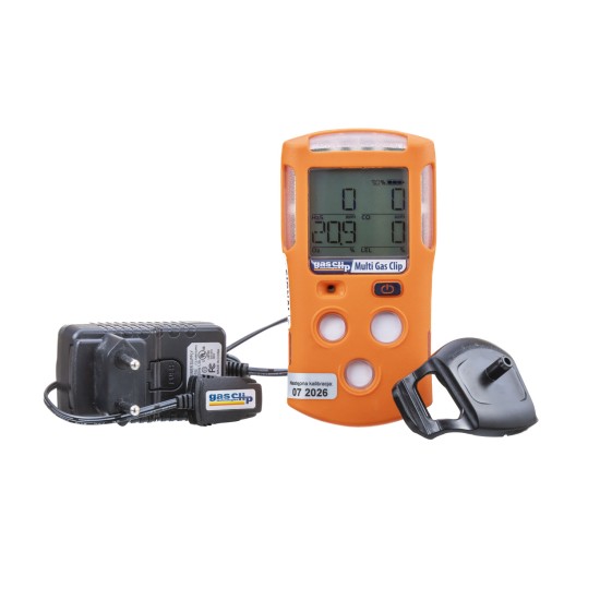 Przenośny detektor wielogazowy CH4/O2/H2S/CO – Multi Gas Clip Pump