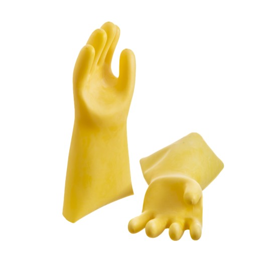 Rękawice EG-ELSEC z kodem QR i badaniami