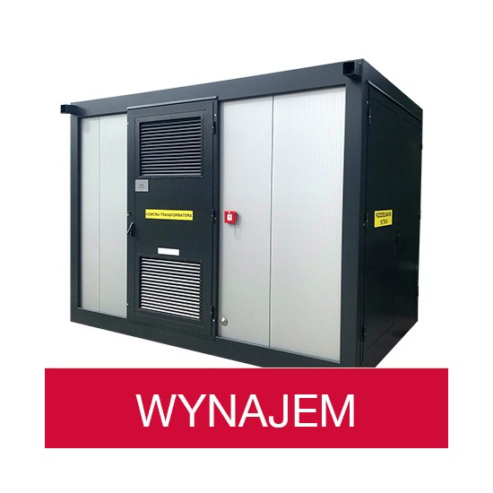Wynajem stacji transformatorowej 630 kVA