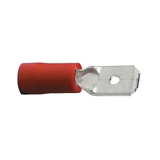 Wtyki konektorowe izolowane PVC - 100 sztuk