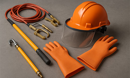 PODSTAWOWE ZASADY BEZPIECZEŃSTWA PRZY PRACACH POD NAPIĘCIEM - JAKIE WYPOSAŻENIE JEST OBOWIĄZKOWE?