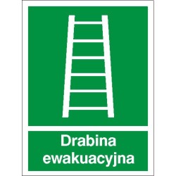 EG-tablice „Drabina ewakuacyjna”