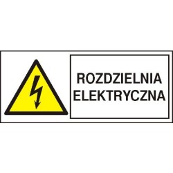 EG-tablice „Rozdzielnia elektryczna”