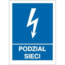 EG-tablice „Podział sieci” pionowa