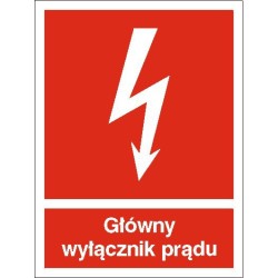 EG-tablice „Główny wyłącznik prądu”