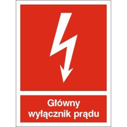 EG-tablice „Główny wyłącznik prądu”
