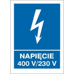 EG-tablice „Napięcie 400 V/230 V”
