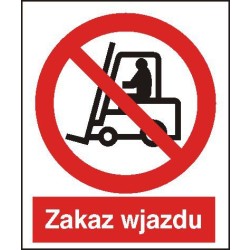 EG-tablice „Zakaz wjazdu”