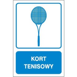 EG-tablice „Kort tenisowy”