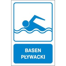 EG-tablice „Basen pływacki”