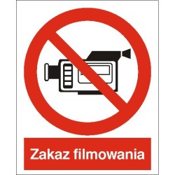 EG-tablice „Zakaz filmowania”