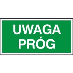 EG-tablice „Uwaga próg”