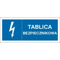 EG-tablice „Tablica bezpiecznikowa”
