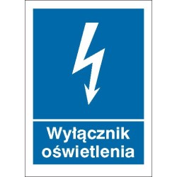 EG-tablice „Wyłącznik oświetlenia”
