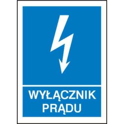 EG-tablice „Wyłącznik prądu”