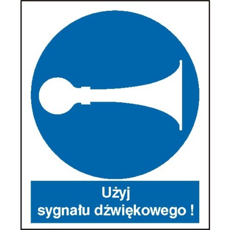 EG-tablice „Nakaz używania sygnału”