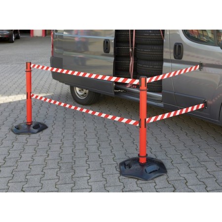 Słupek wygrodzeniowy Heavy Duty Dual Line