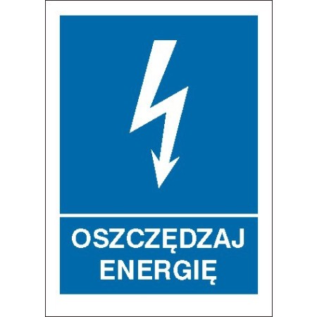 EG-tablice „Oszczędzaj energię”