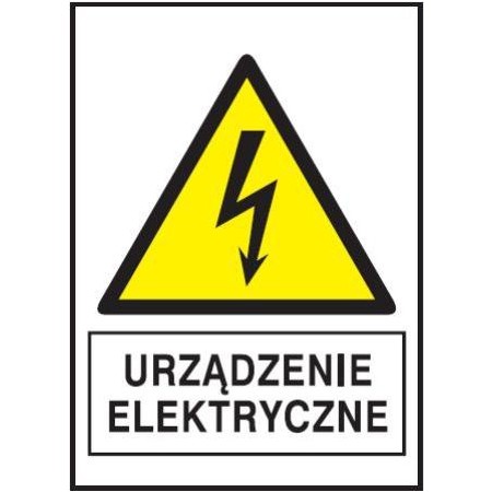EG-tablice „Urządzenie elektryczne”