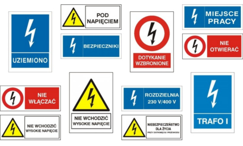 Znaki elektryczne- EG System