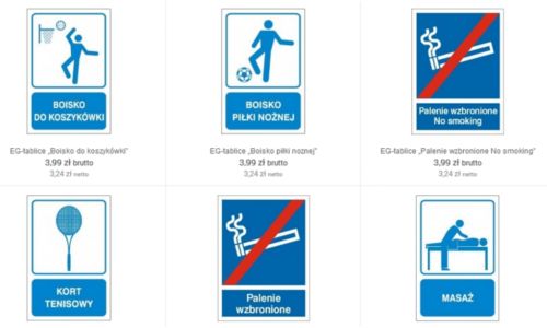 Znaki informacyjne - sposób na przekazanie komunikatów